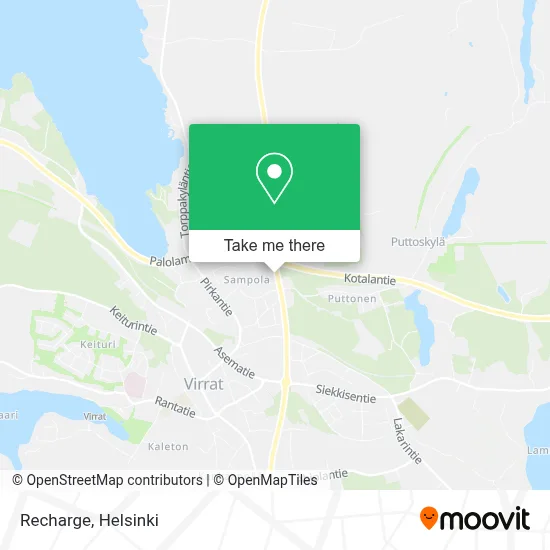 Recharge map