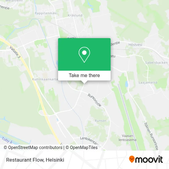 Restaurant Flow map