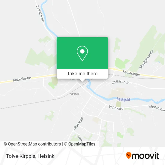 Toive-Kirppis map