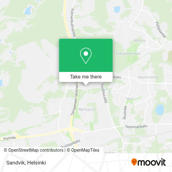 Sandvik map
