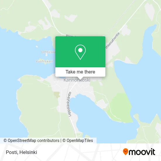 Posti map