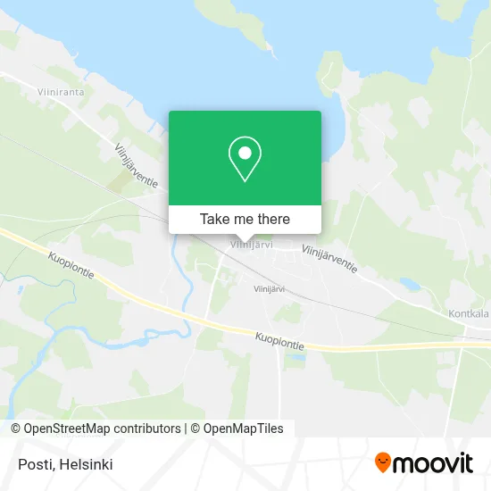 Posti map