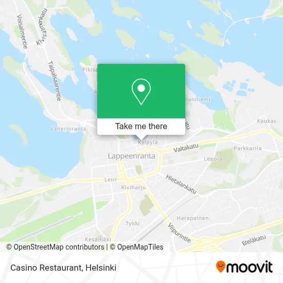Casino Restaurant map