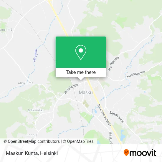 Maskun Kunta map