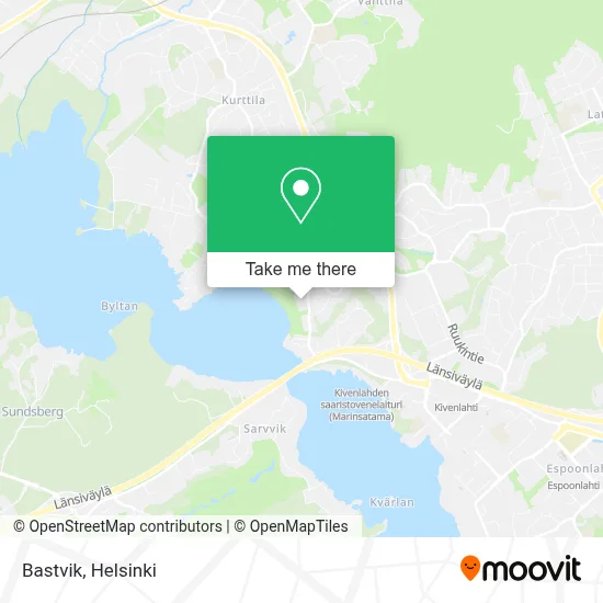 Bastvik map
