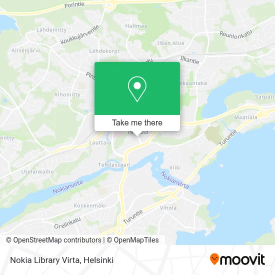 Nokia Library Virta map