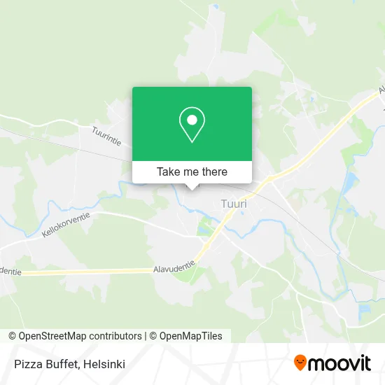 Pizza Buffet map
