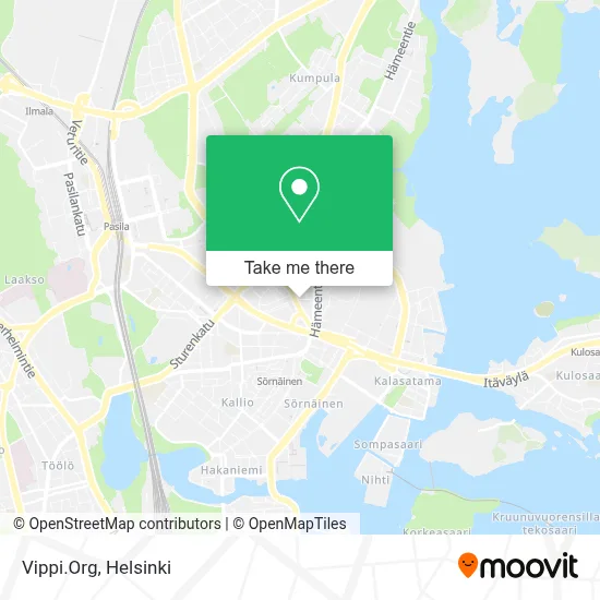 Vippi.Org map