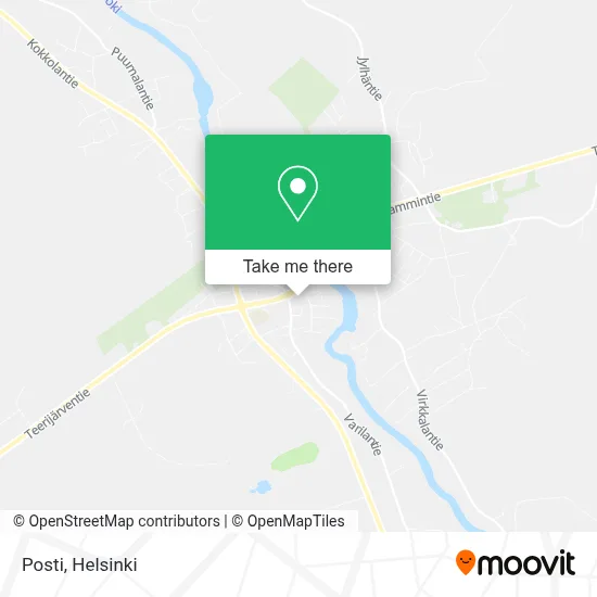 Posti map