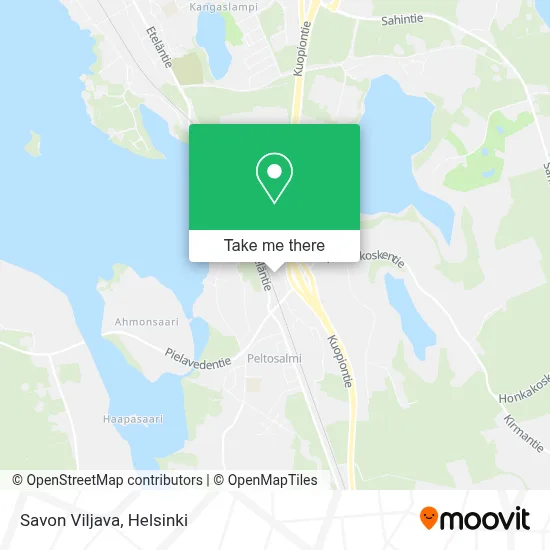 Savon Viljava map