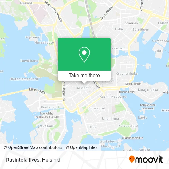 Ravintola Ilves map