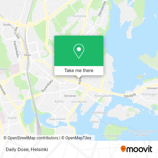 Daily Dose map