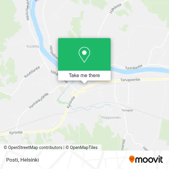 Posti map