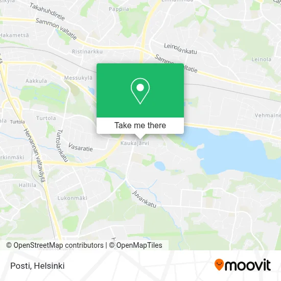 Posti map