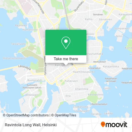 Ravintola Long Wall map