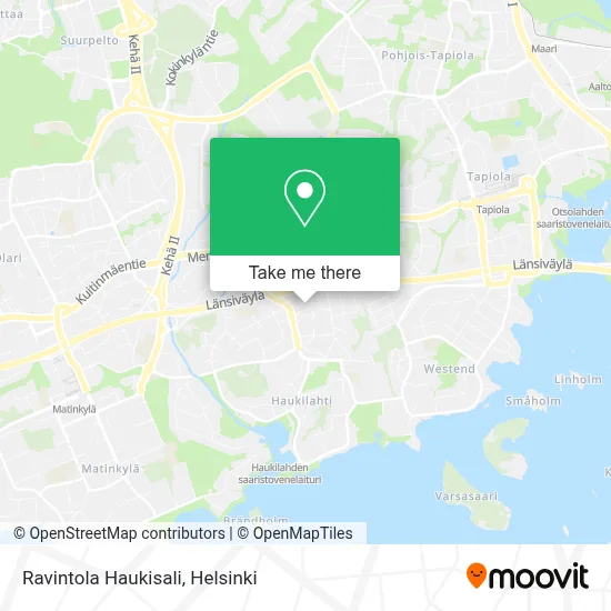 Ravintola Haukisali map