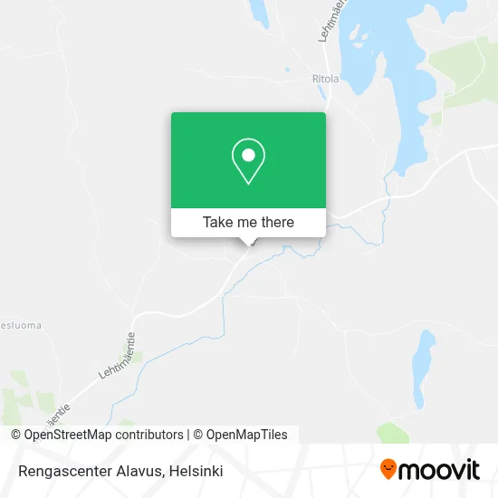 Rengascenter Alavus map