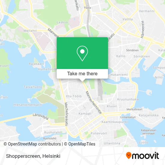 Shopperscreen map