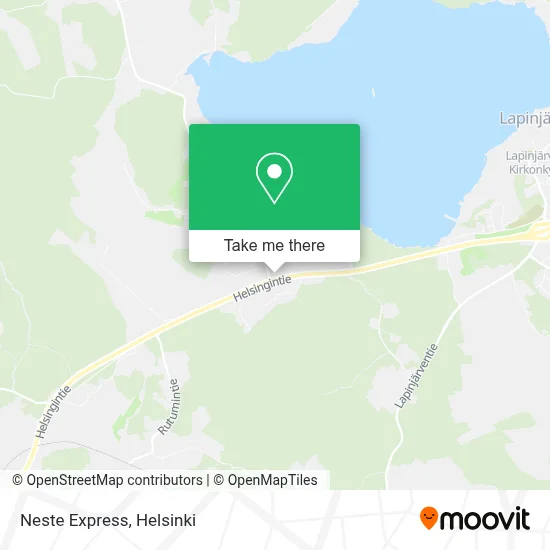 Neste Express map