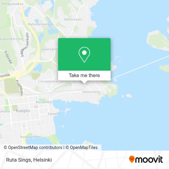 Ruta Sings map