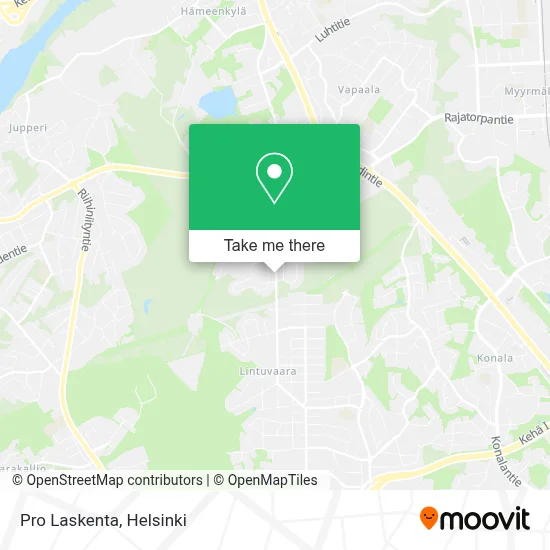 Pro Laskenta map