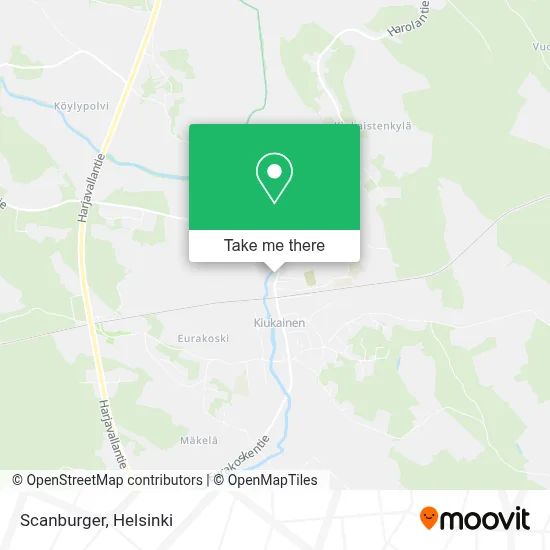 Scanburger map