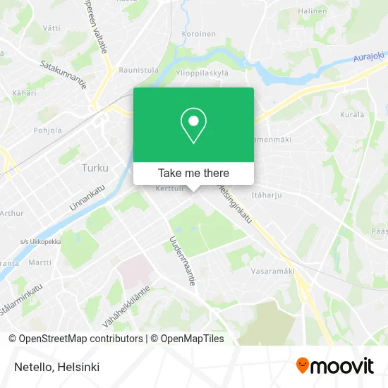 Netello map