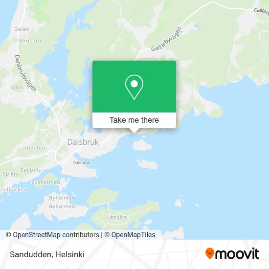 Sandudden map