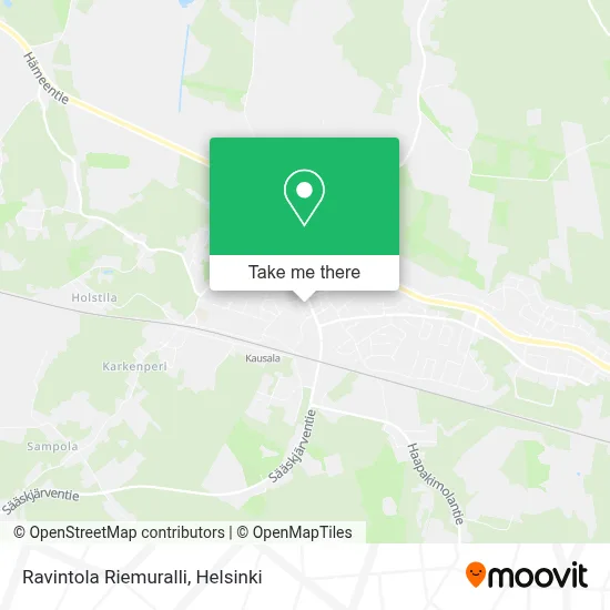 Ravintola Riemuralli map