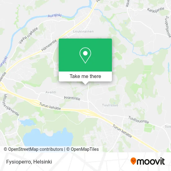 Fysioperro map