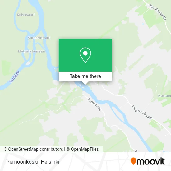 Pernoonkoski map