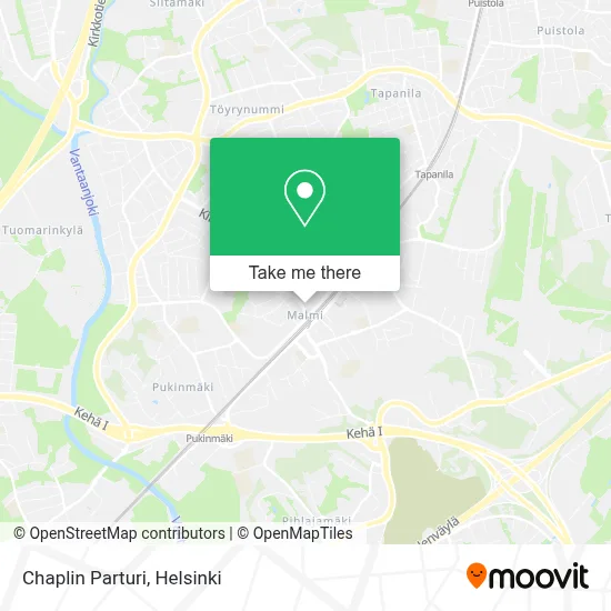 Chaplin Parturi map