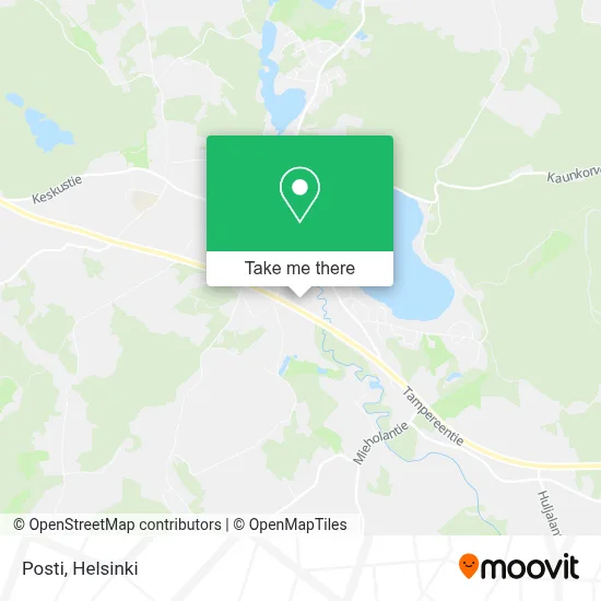 Posti map