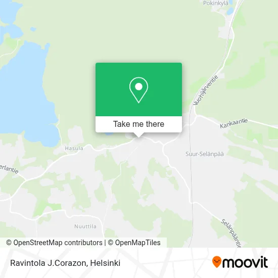 Ravintola J.Corazon map