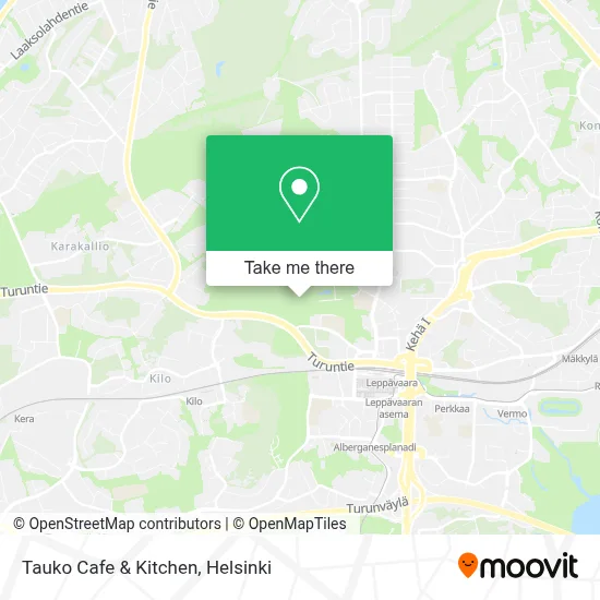 Tauko Cafe & Kitchen map