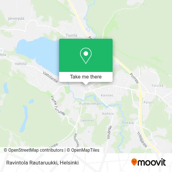 Ravintola Rautaruukki map