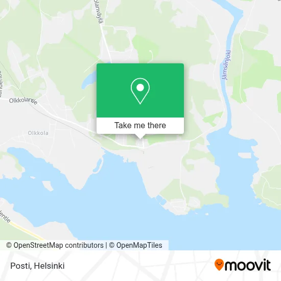 Posti map