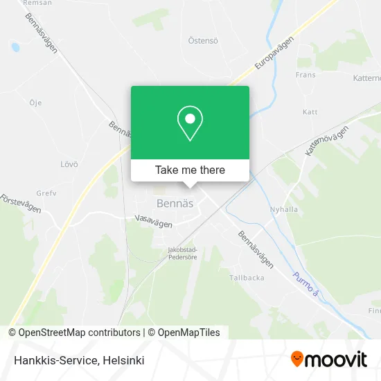 Hankkis-Service map