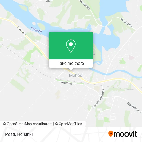 Posti map