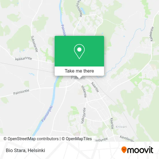 Bio Stara map