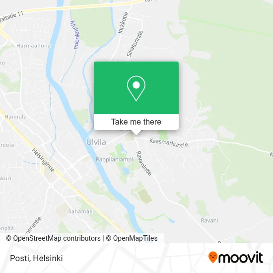 Posti map