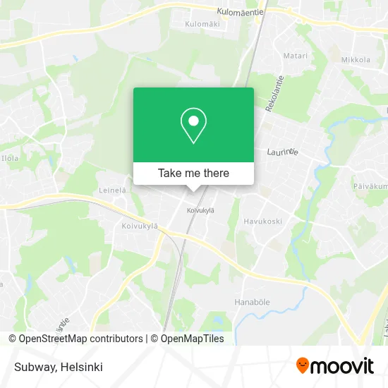 Subway map