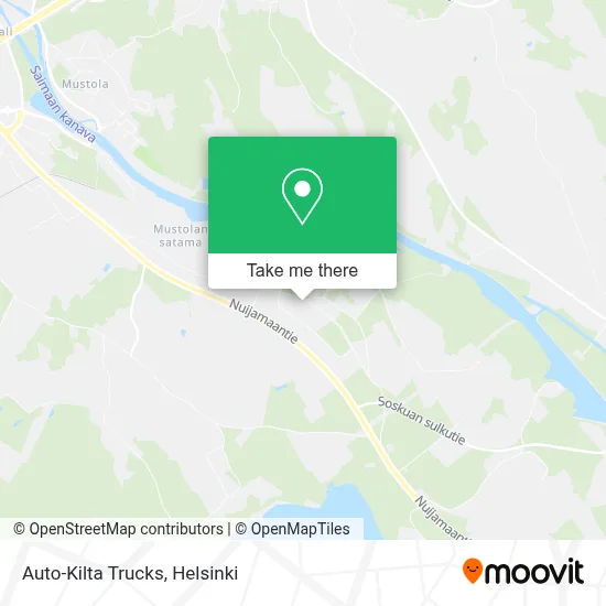 Auto-Kilta Trucks map
