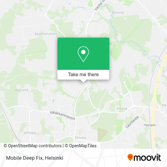 Mobile Deep Fix map