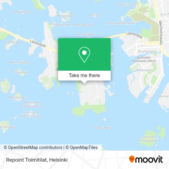 Repoint Toimitilat map