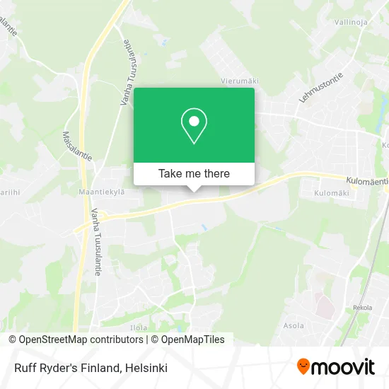 Ruff Ryder's Finland map