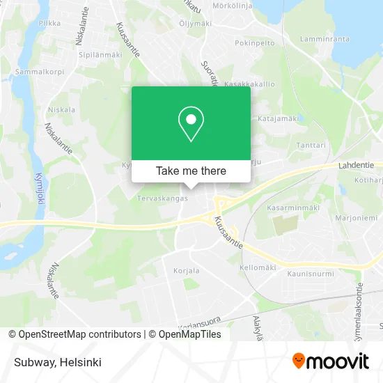 Subway map