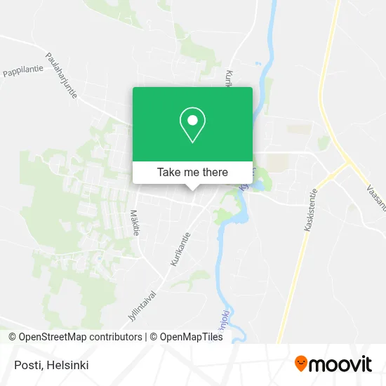 Posti map