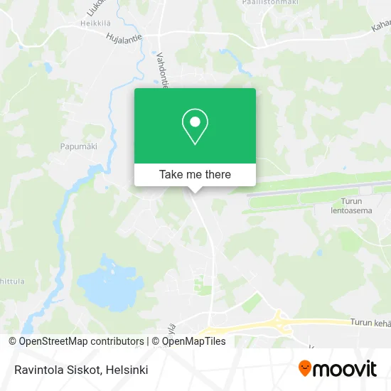 Ravintola Siskot map