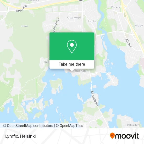 Lymfix map